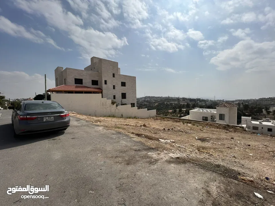 (1)ارض للبيع  قرب دوار التعبئة بدر الجديدة 750م ذات اطلاله عاليه تبعد عن دابوق 7 دقائق
