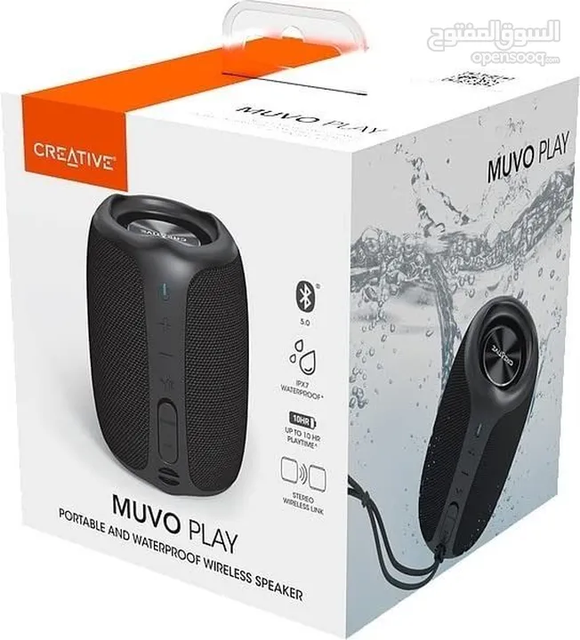 سماعات muvo play creative wireless قوة الصوت في راحة يدك وبسعر حرق