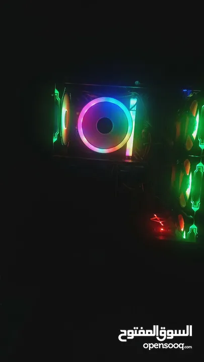 في مجال بسعر جهاز جيمنج ممتاز نضيف ومضمون مع جميع قطعو وأغراضو المواصفات بلوصف