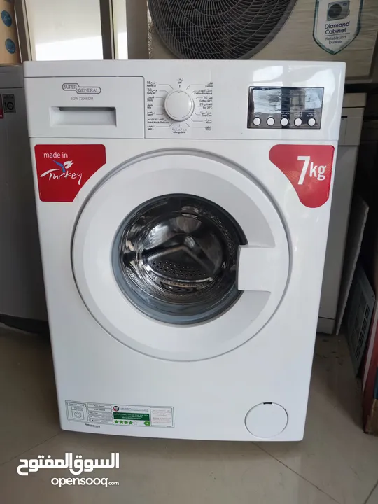 7Kg super general washer with warranty  and delive 7 كجم سوبر غسالة عامة مع الضمان والتسليم