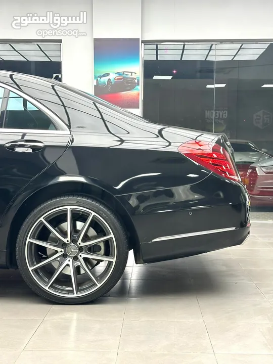 للبيع مرسيدس S550 ممشى 52 الف