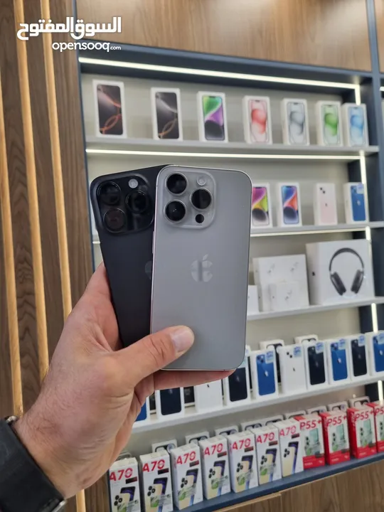 Iphone 15 pro 256 GB بحالة الوكاله  آيفون 15 برو 256