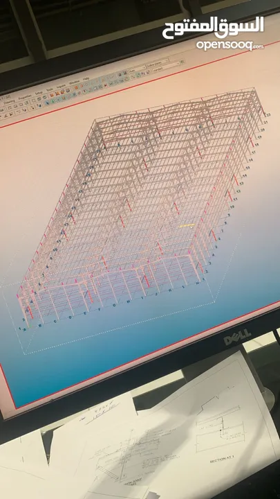 رسام 3D steel structure خبرة 5 سنوات  سرعة ودقة بلعمل