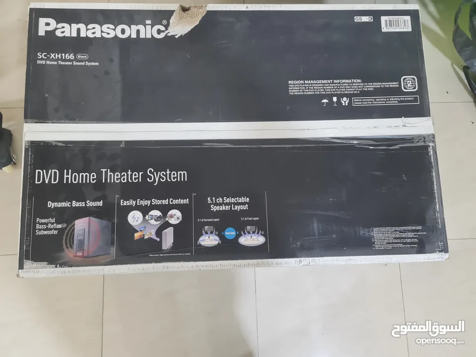 سماعات صوت و dvd جديد