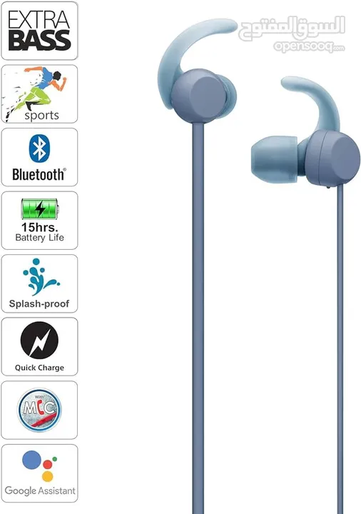 سماعات أذن لاسلكية من شركة سوني SONY WI-SP510