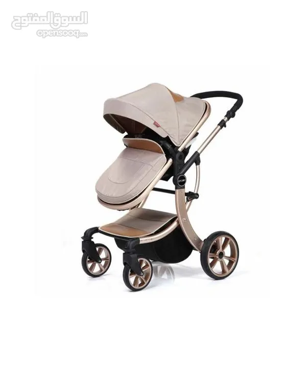 Luxury Baby Stroller with Bassinet - Like New!