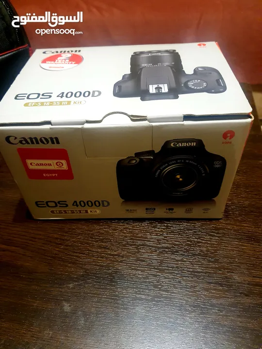 كسر زيرو  استعمال 3 مرات canon 4000d