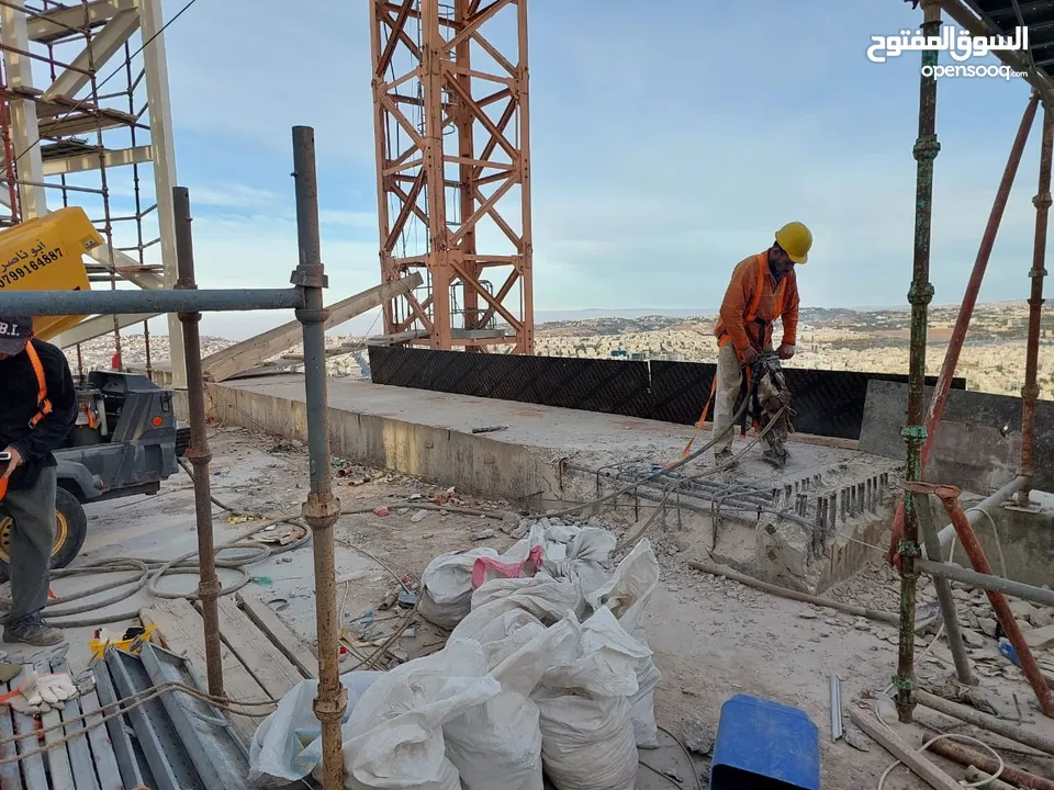 كمبريسات للايجار ابو عبدالله  حفر جورانجاصه جميع الاعماق  كافه أعمال الحفريات هدم عمارت تحرير قصات