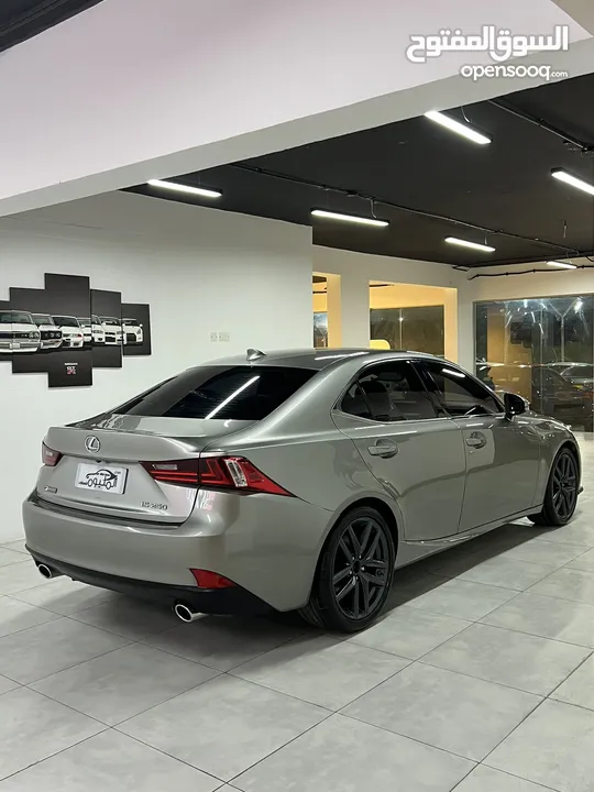 Lexus IS250 F Sport 2015 قمه في النظافه