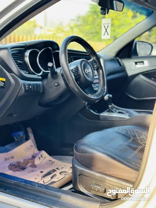 كيا أوبتما K5 فحص نخب اول ولا ضربة عداد قليل سياره قمة في الرفاهية والقوة فل اضافات بدون فتحة
