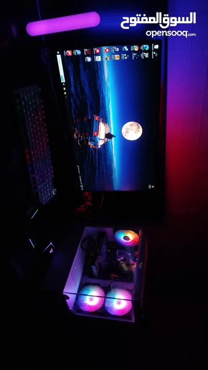 gaming setup - سيت اب كامل للبيع pc بي سي للبيع