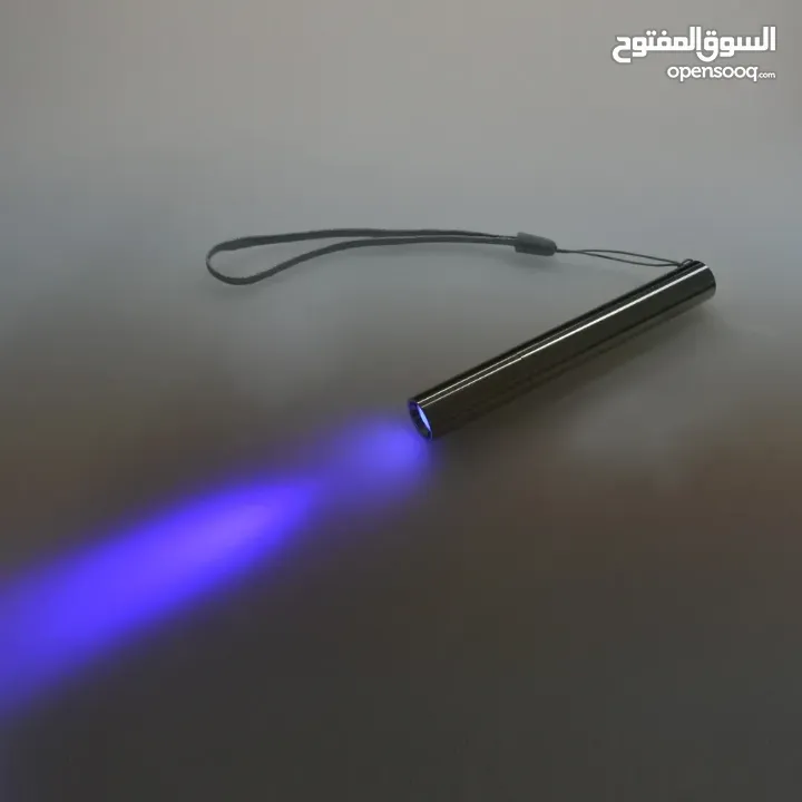 قلم لوكس كاشف النقود المزوره و العقارب كشاف العمله محمول شحن صغير سهل الحمل بالاشعة فوق البنفسجيه UV