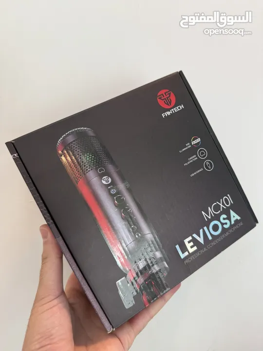 مايك احترافي  Fantech Leviosa MCX01 للبيع مناسب لصناعة المحتوى، والجيمنج. سهل الاستخدام