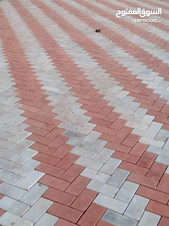 تركيب انترلوك وبندوره بلاط رصيف