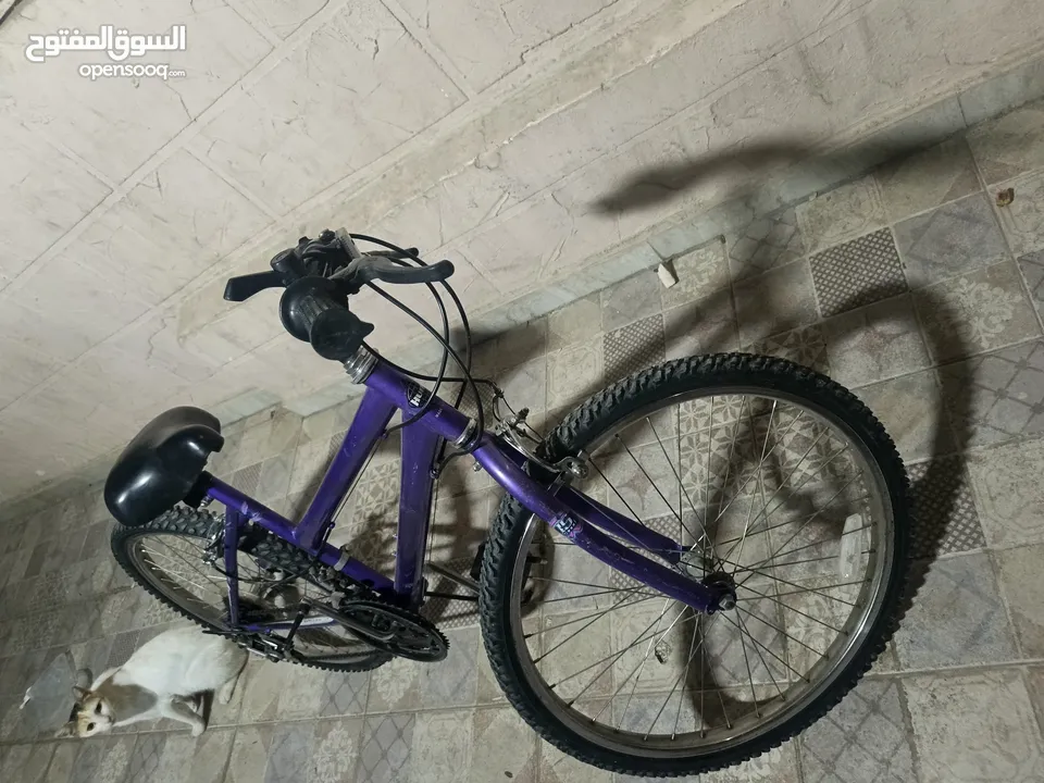 دراجه هوائيه ماركة Huffy العالمية 24 انش جبلي غيارات شغالة تمام بسعر مغري
