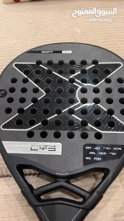 NOX AT10 genius 18K 2025 LIMITED    Padel مضرب بادل مستعمل مرة واحدةEDITION