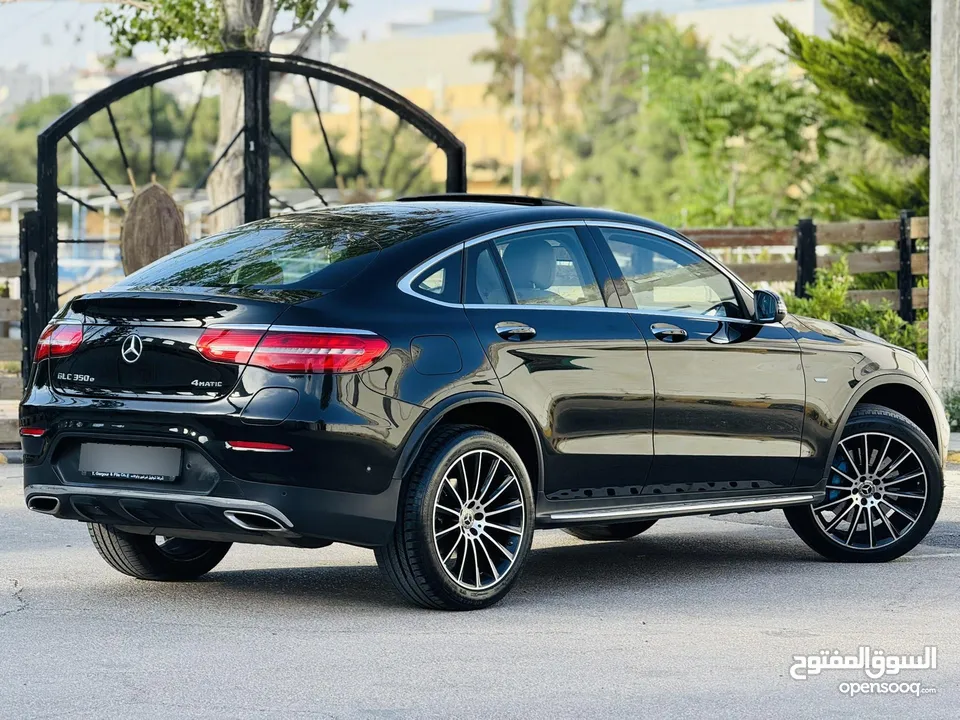 Mercedes benz GLC350e coupe 2018 فحص كامل كرت ابيض