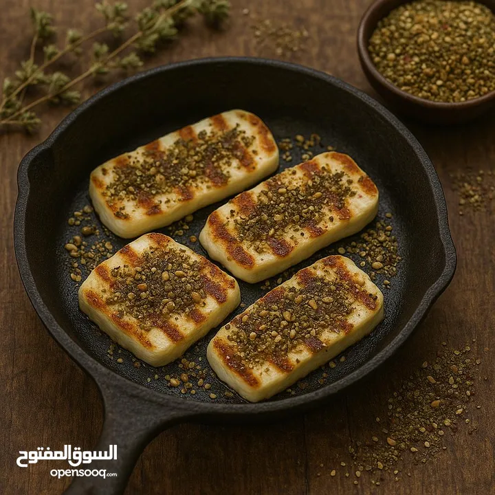 زعتر بيتي فاخر غني بالمكسرات والشوفان