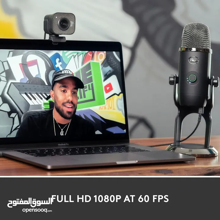 Logitech cam for Creators StreamCam Premium Webcam