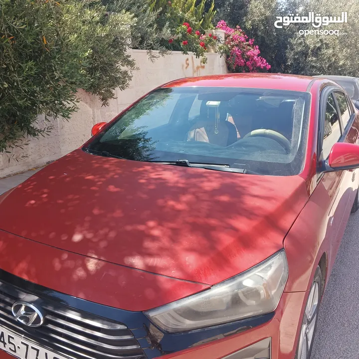 هونداي ايونك هايبرد 2019 فحص 7جيد  للبيع كاش فقط