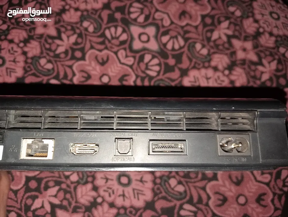 بلاي ستيشن 3 سوبر سليم مهكره فل العاب مع ايتين والأسلاك جهاز مستعمل شبه جديد متوفر خدمة توصيل