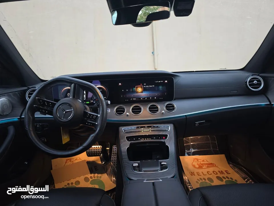 مرسيدس E350 2022 فل الفل أعلى صنف فحص كامل جمرك جديد