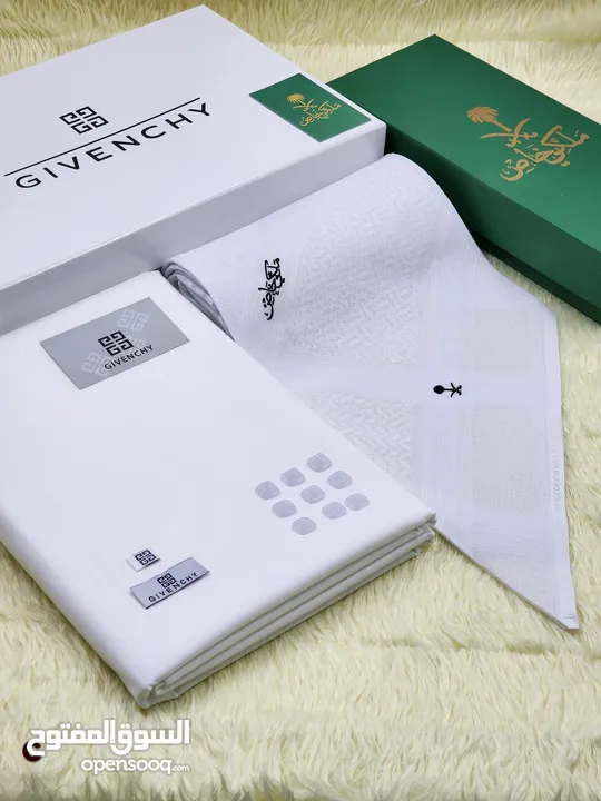 عرض خاص اطقم جديده اصدارات 2025 قماش مع الشماغ كارتير مونت بلانك اقنر جفنشي ملكي خاص مع المرفقات.