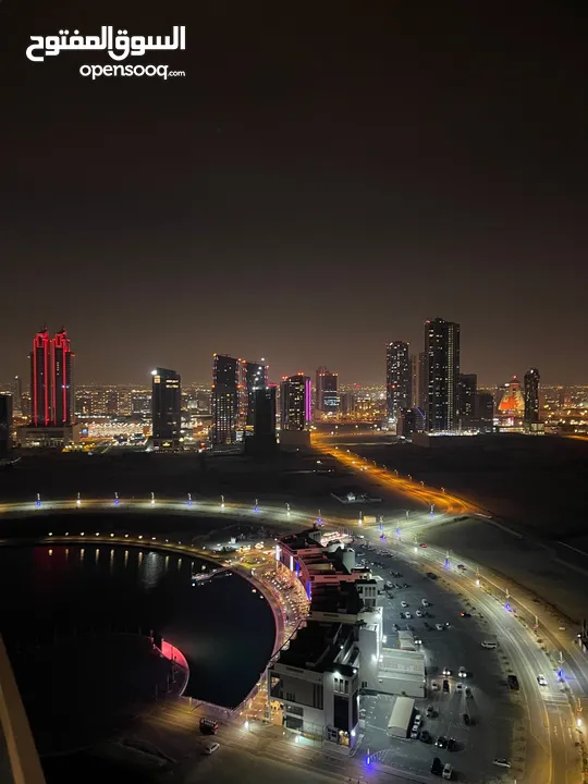 للايجار استيديو في السيف برج سيبرال اوركيد مكون من  غرفة نوم ،صوفه صغيره مطبخ مفتوح بلكونه