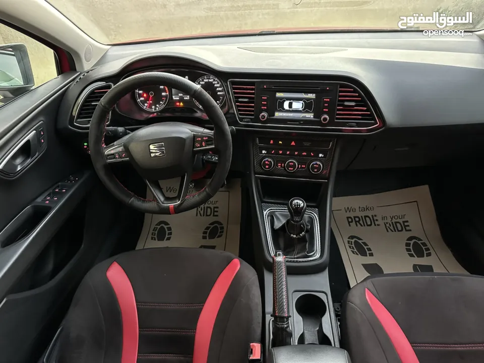 سيات ليون ترخيص 2015 جير عادي ماطور 1200 تيربو اصل الماني