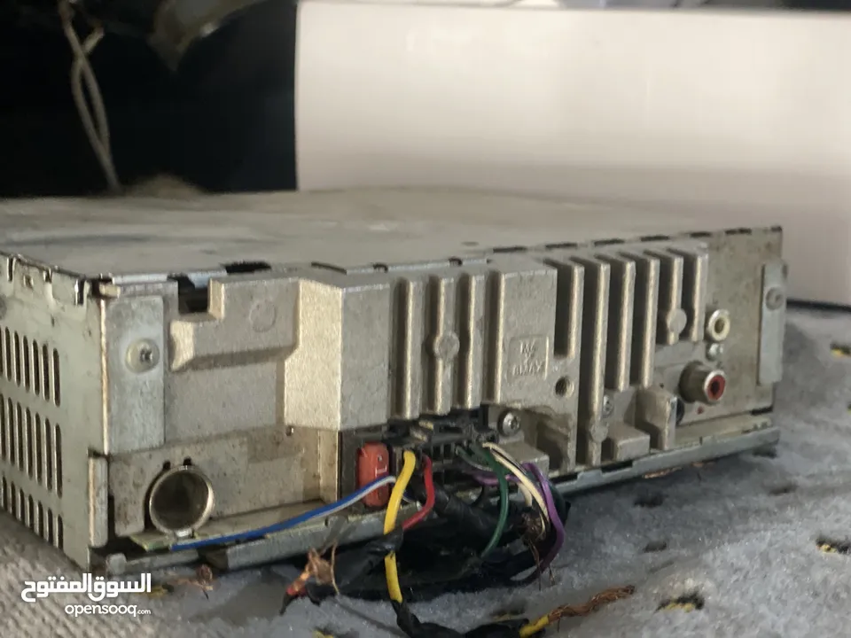 بطارية 45 امبير + مسجل بيونير