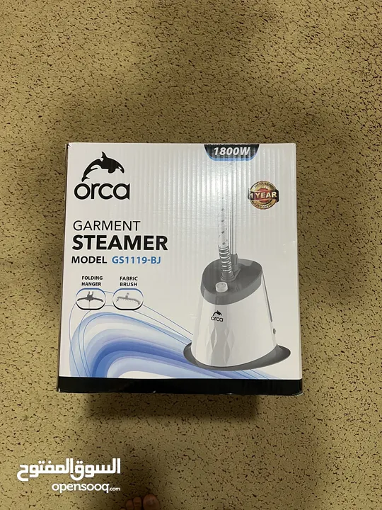 Orca Garment steamer (unused)