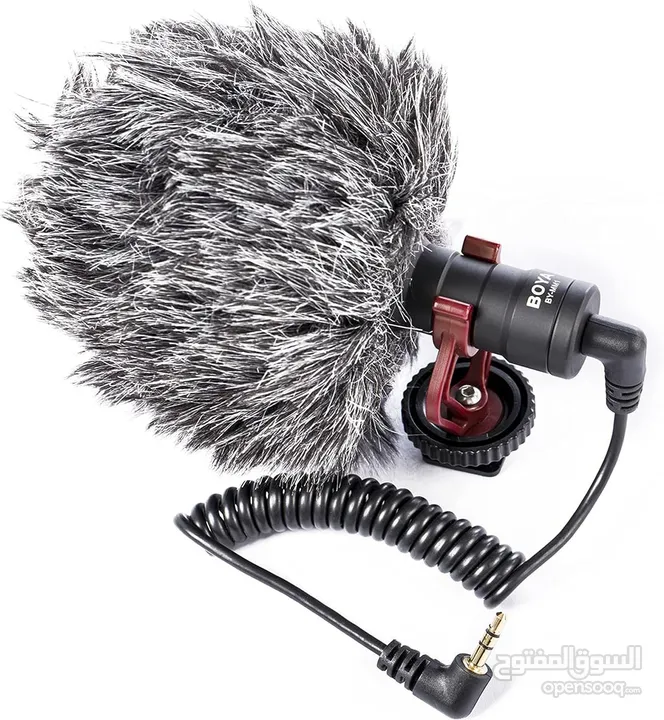 مايك تسجيل احترافي من براند بويا الأصلي للتسريمنغ والبودكاست Boya BY-MM1 Mic for PC & Smart Phone