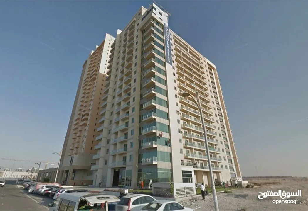 دبي مدينة الانتاج الاعلامي IMPZ غرفة وصالة مفروشة سوبرلوكس مع بلكونة - ايجار شهري
