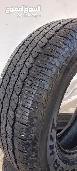 كوشوك دنلوب 235/70/16 بحاله جيده