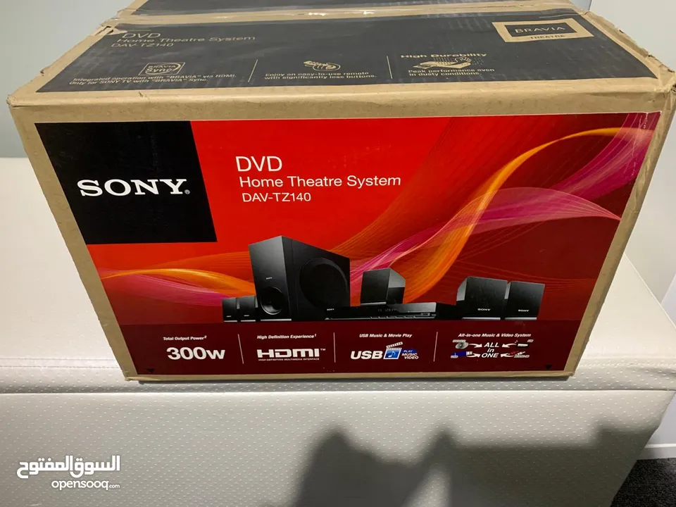 Home Theatre System DVD-TZ140 جديد بالكرتونة مع كفالة سنة من تاريخ 20/2/2025