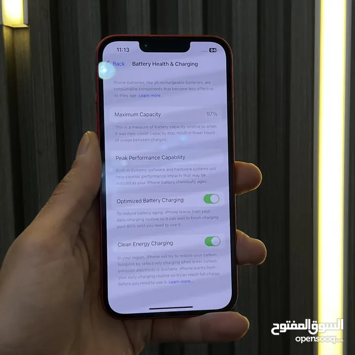 iPhone 13 128G Battery : 97%