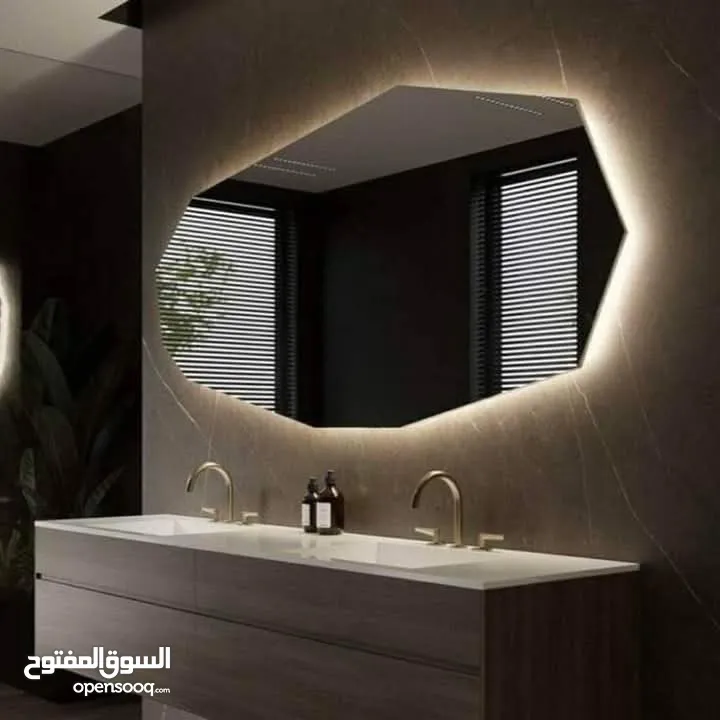 تفصيل جميع انواع مرايا والزجاج العادي والسيكوريت