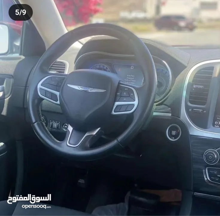 للبيع كرايسلر C300 موديل:  2018 ماشية : 133 آلف كيلو فقط  لون خارجي :أحمر عنابي