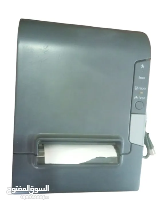 طابعة فواتير Epson TM-T88V Receipt Printer - PoweredPlus USB P/N:C31CA85A6591.