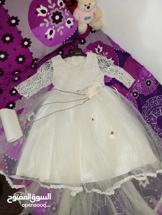 فستان اطفال زفاف