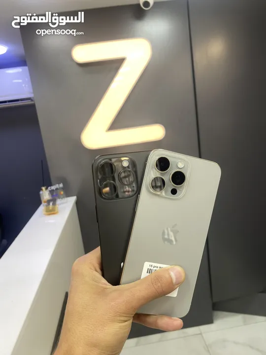 iPhone 15 pro max 256g  بحالة آلجديد  عليه كفالة