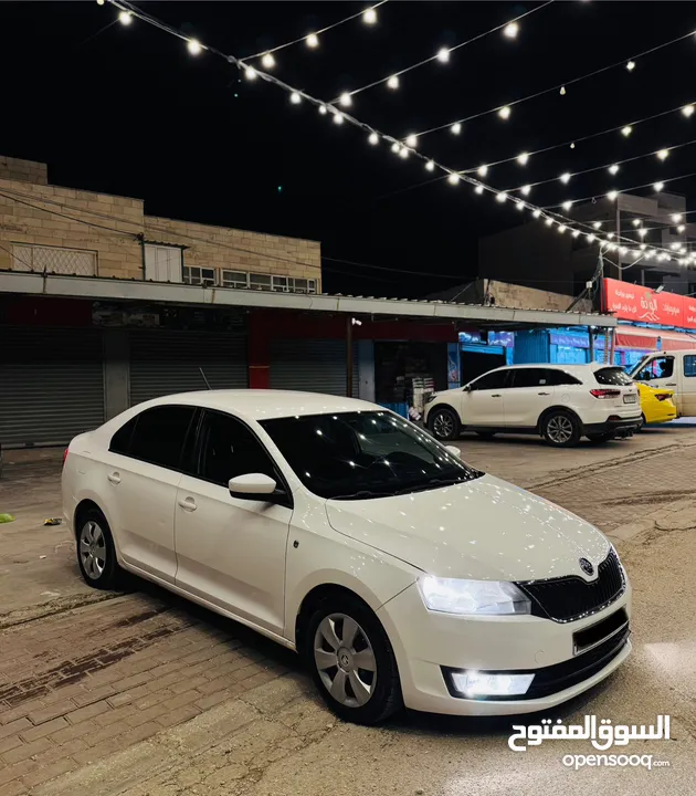 رابيد 2015 ديزل 1.6 جير عادي اصل برايفت سعر ممتاز و سيارة ممتازة