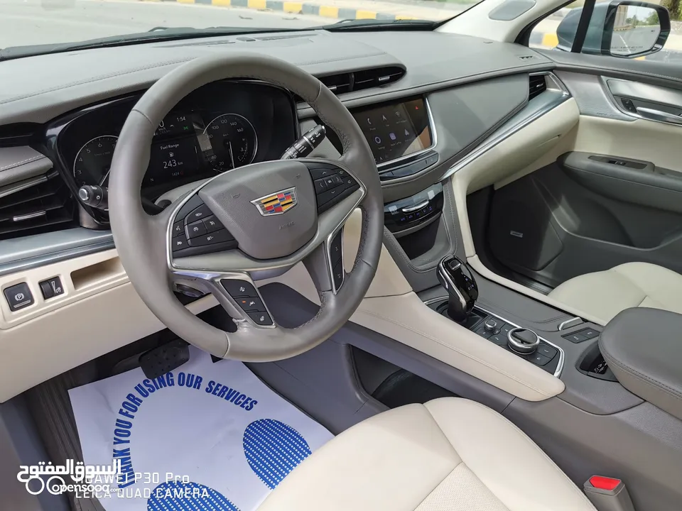 بحالة الوكالة كاديلاك اكس تي 5 جديده 2022 New cadilac XT5 2022- less than  5000 km like NEW