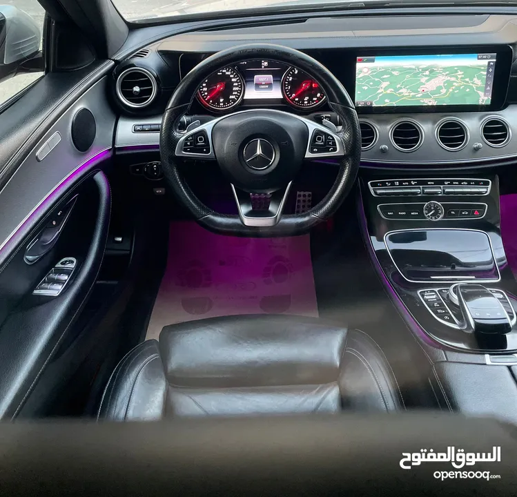 فل أوبشن - دهان شركة بالكامل - سيارة مميزة جدا جدا - Mercedes benz (E200) - AMG