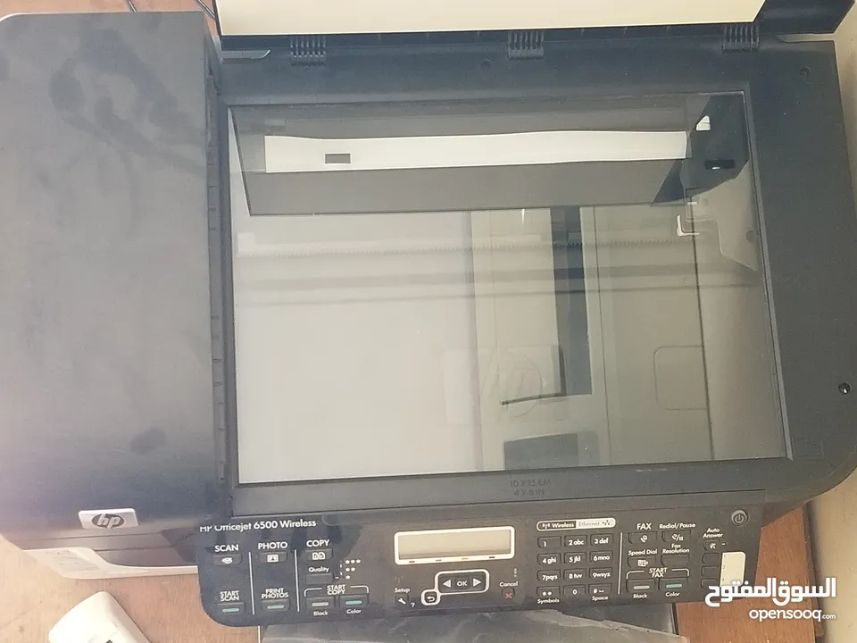 طابعه hp نارية اصلیة متعددة الاستخدامات جديدة بدون کرتونة hp officjet 6500 wireless