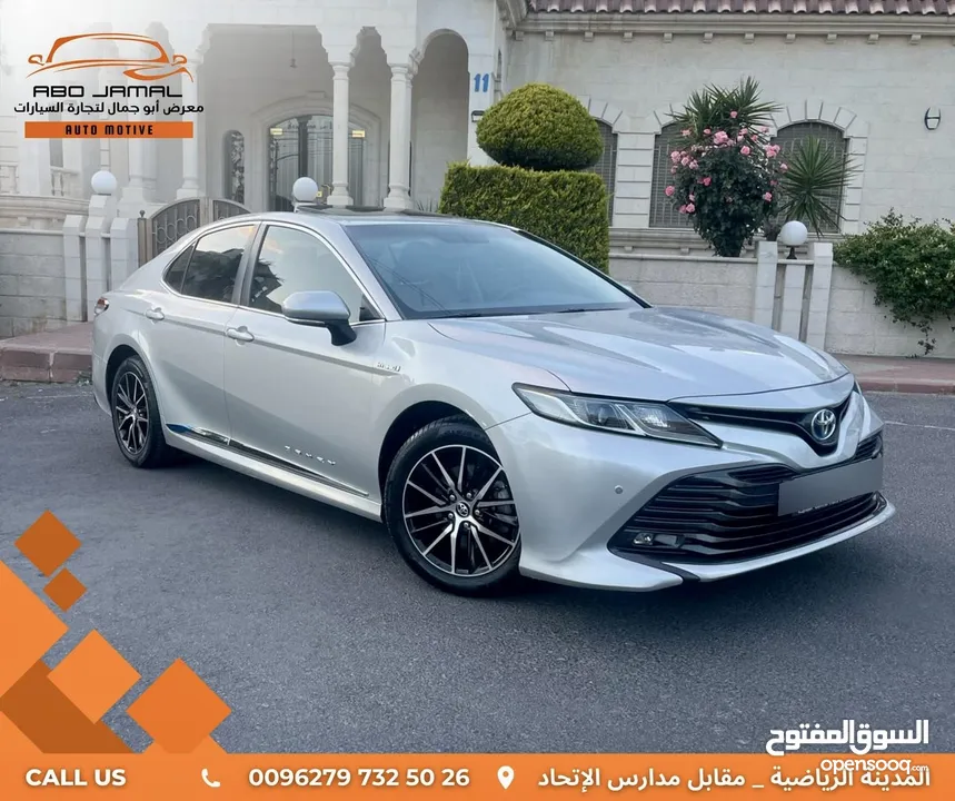 تويوتا كامري موديل 2019 فحص كامل 7 جيد فل مع فتحة بحالة الوكالة