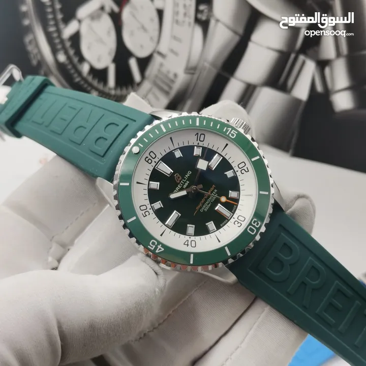 ساعات برتلنج كوبي سوبر ماستر كلين  اكتشف الفخامة. BREITLING 1884.... رولكس Rolex high quality