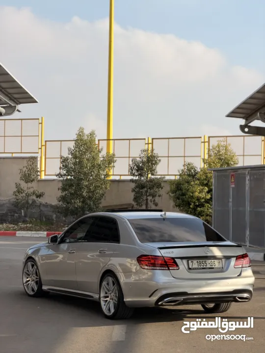 Mercedes E350d 2015 AMG بحالة الوكالة  متور 3.0 ديزل 6 سلندر