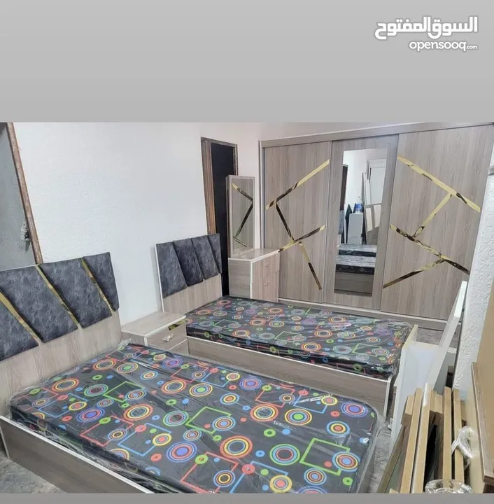 غرفة نوم تركي  ماستر وشباب تحريف ماكنه كفاله 3 سنوات