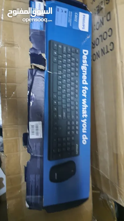 Philips Key Board and Wireless Mouse